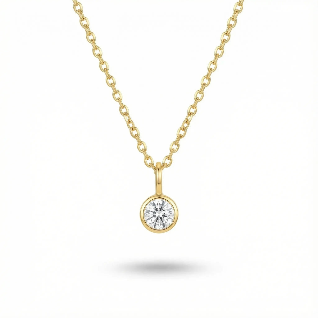 Collana Mini con Pietra di Nascita