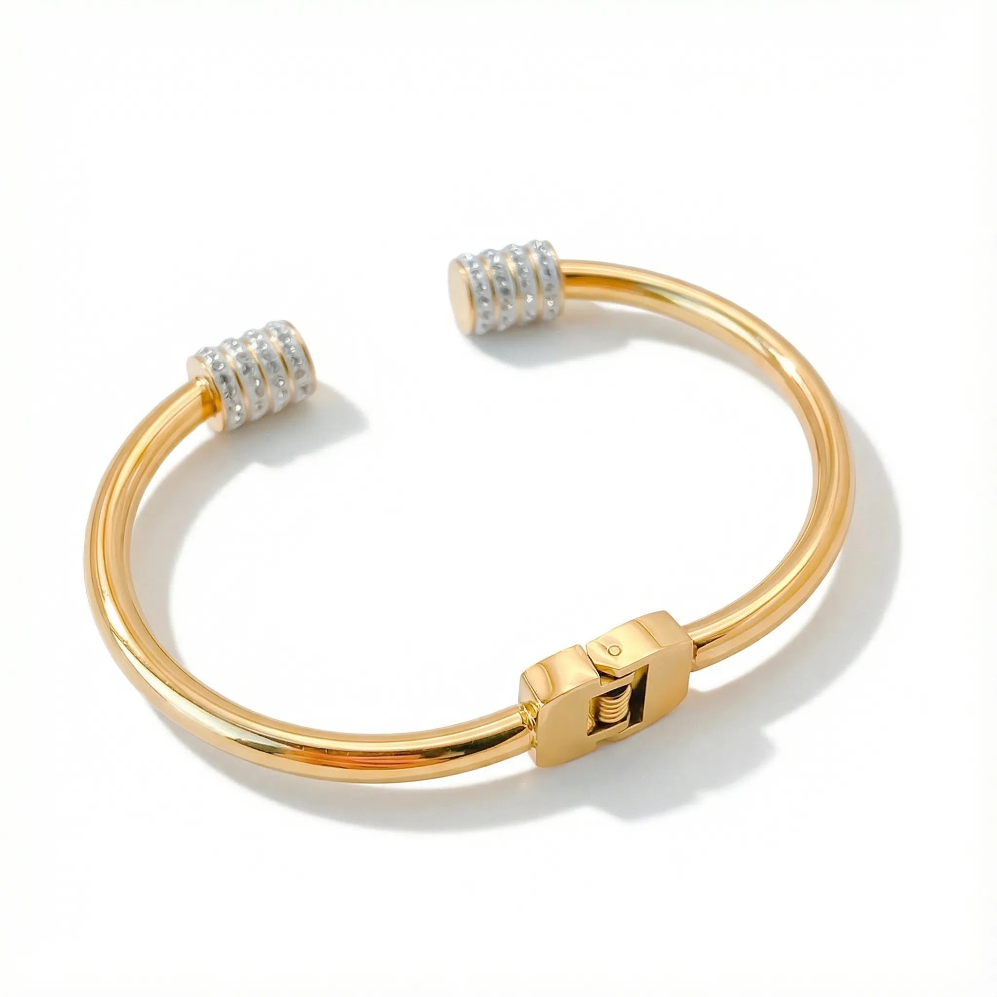 Lumé Pavé Cuff Bracelet