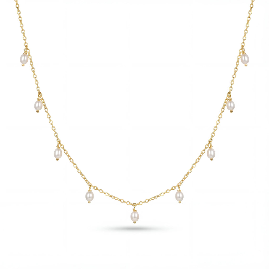 قلادة قطرة اللؤلؤ