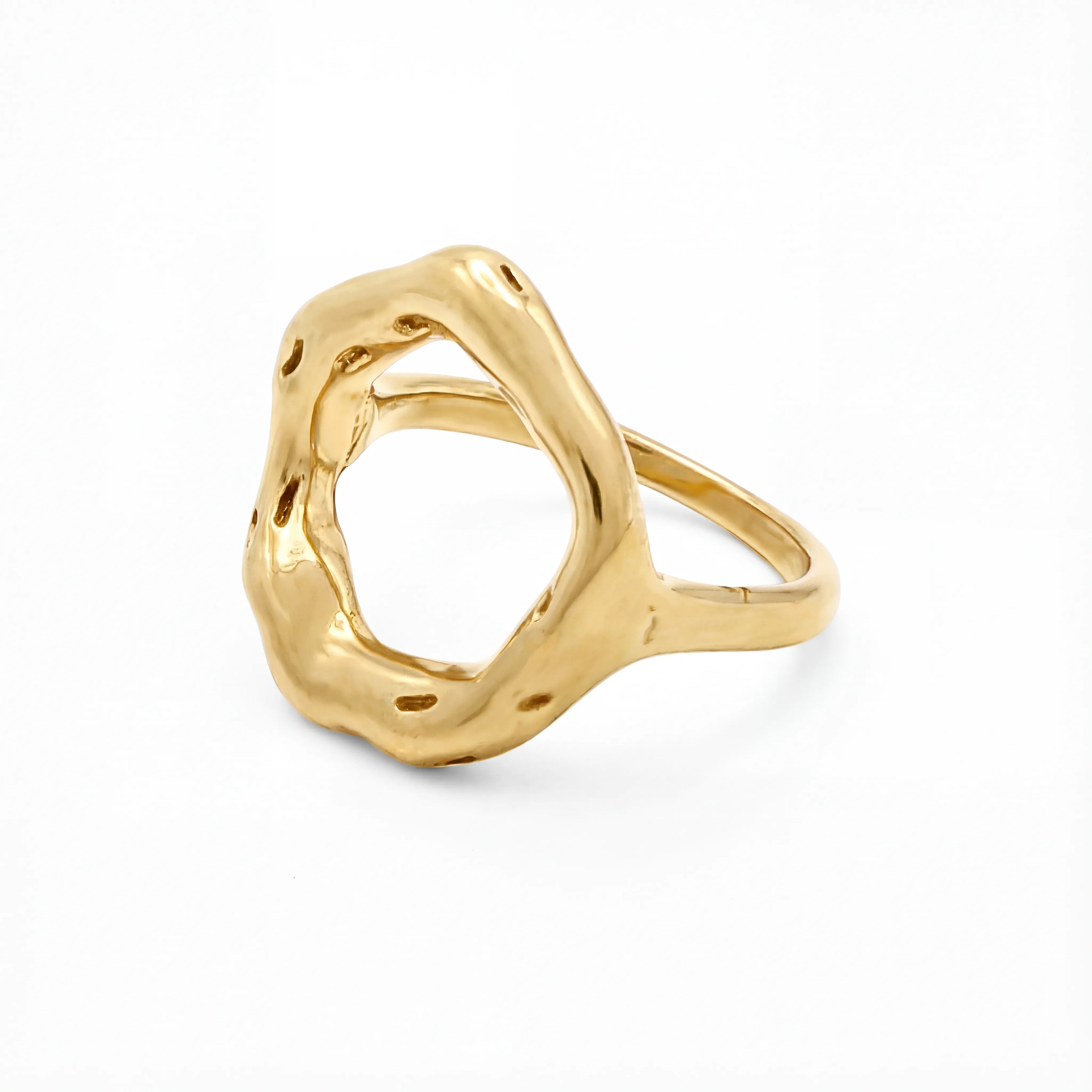 طقم خواتم الشكل العضوي