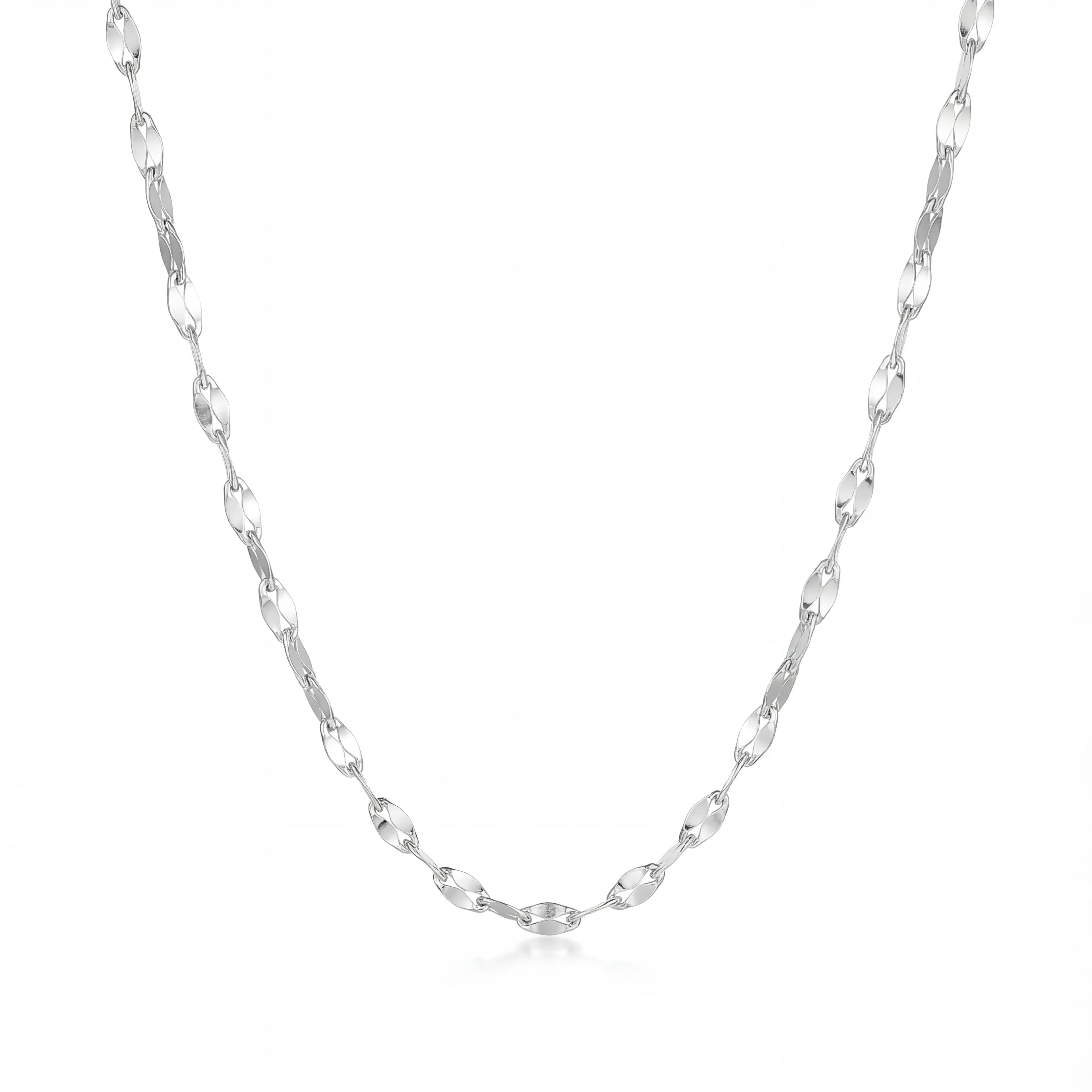 قلادة سلسلة الروابط الرقيقة