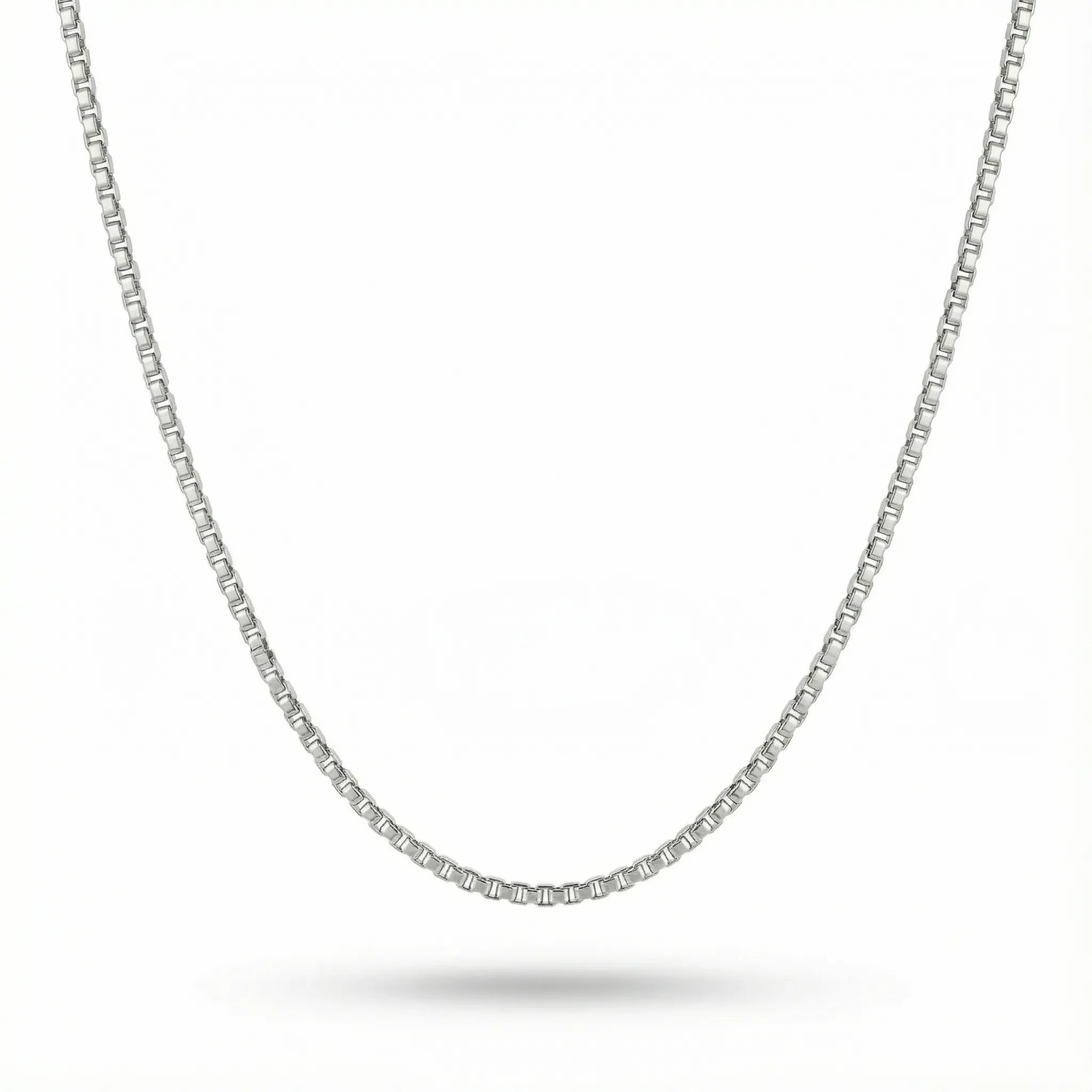 Collar de cadena de caja