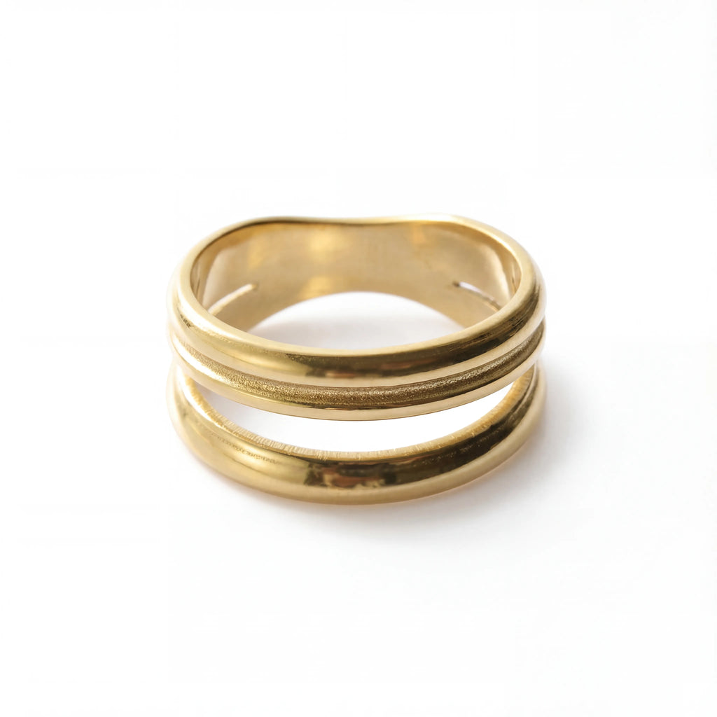 Triple Band Stacking Ring
