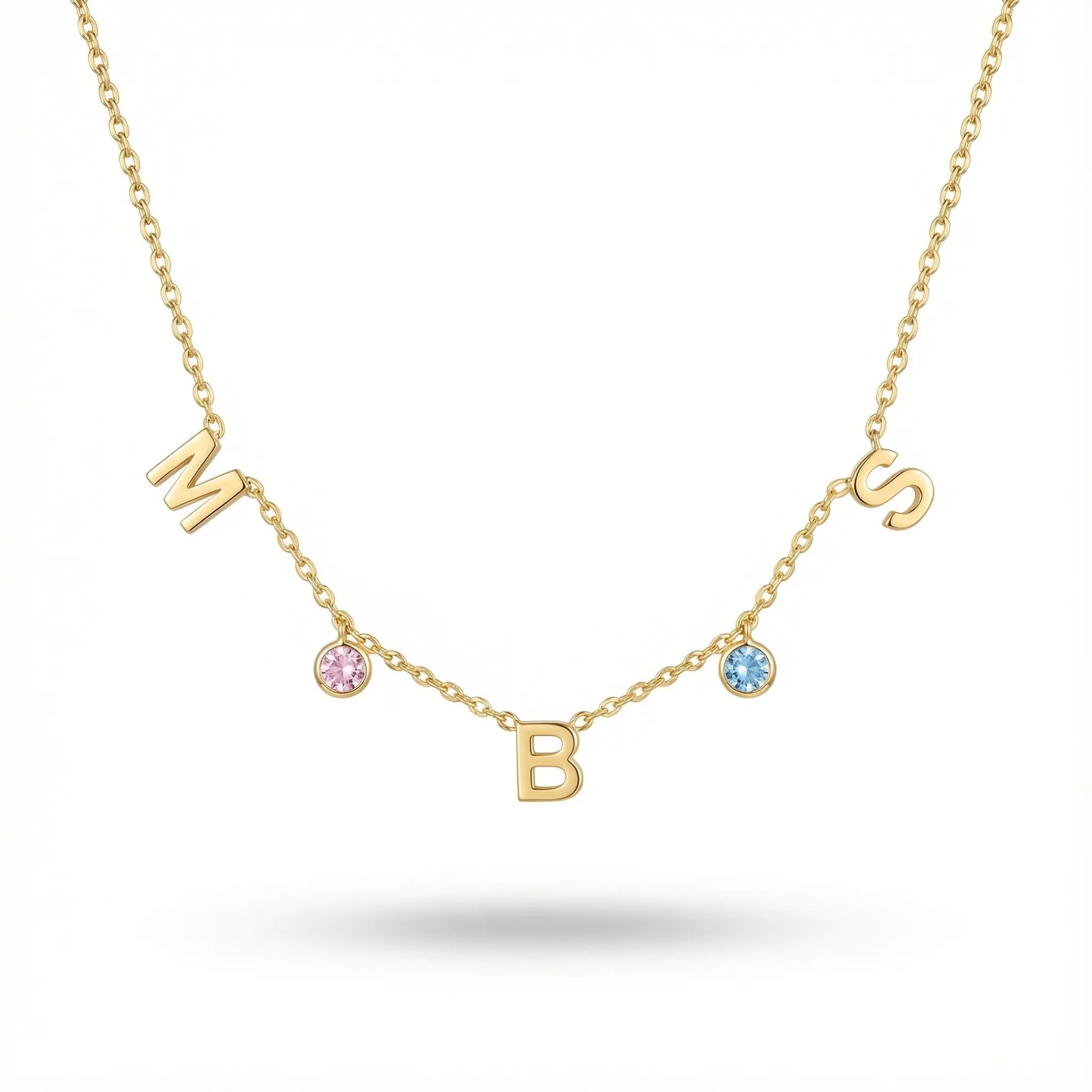 قلادة بحرف حجر الميلاد