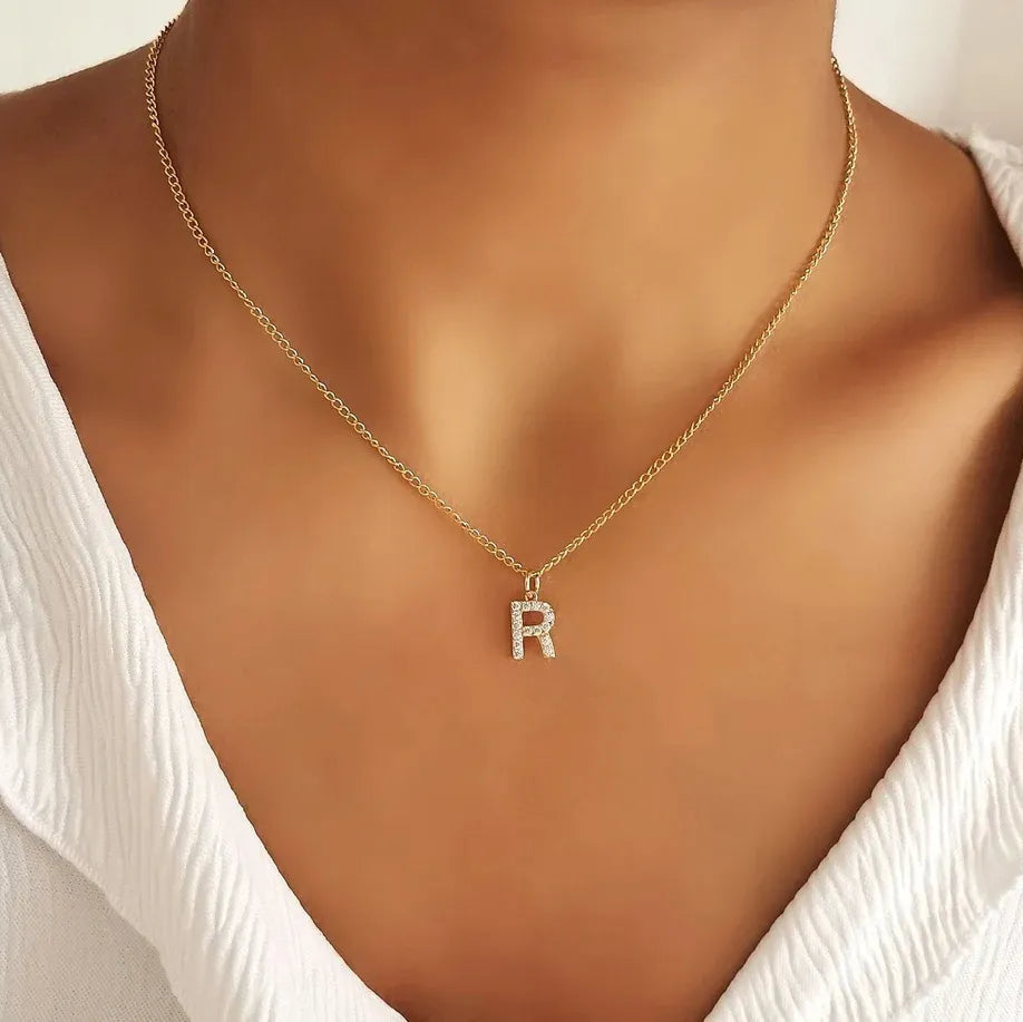 Initial Glow Necklace