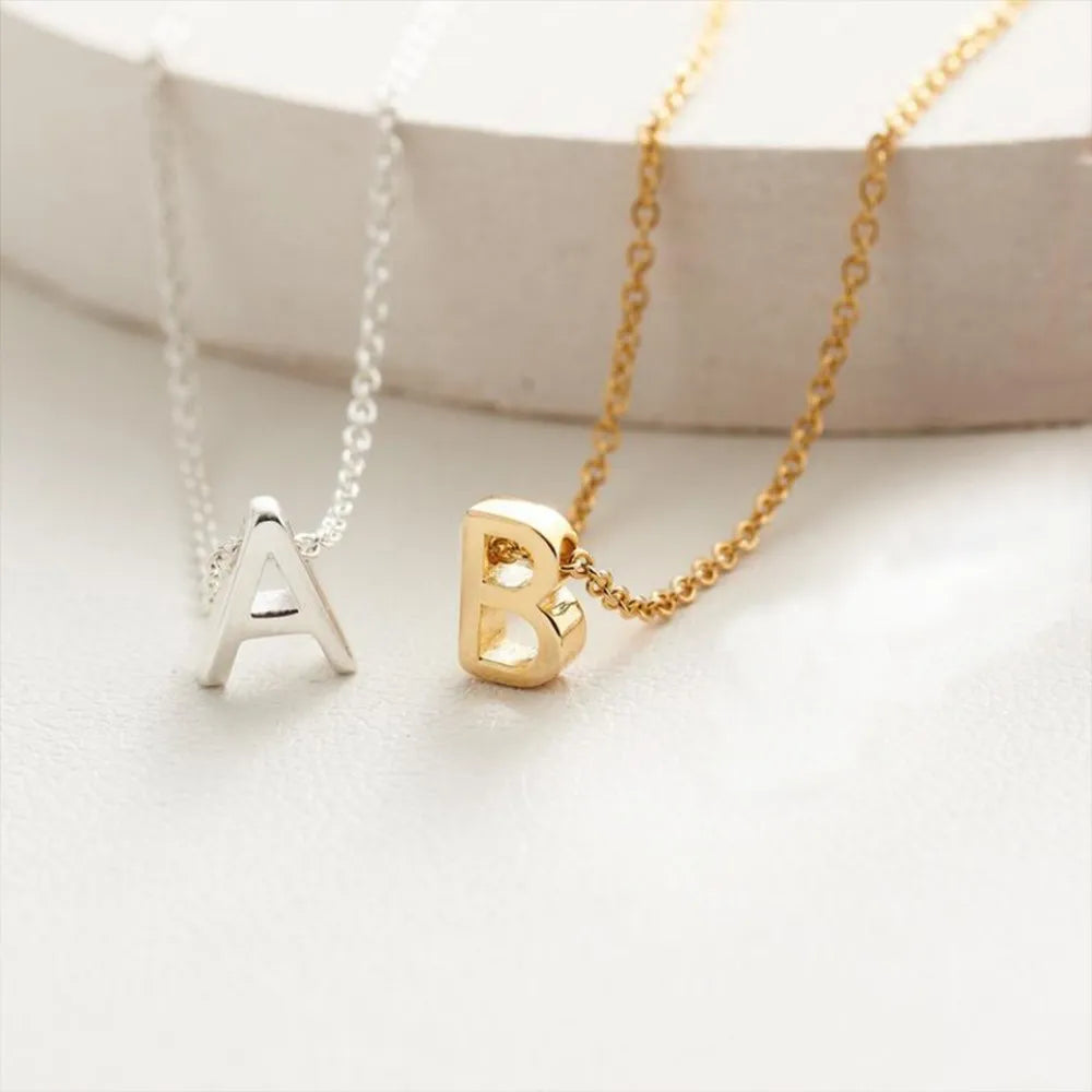 Heart Initial Necklace