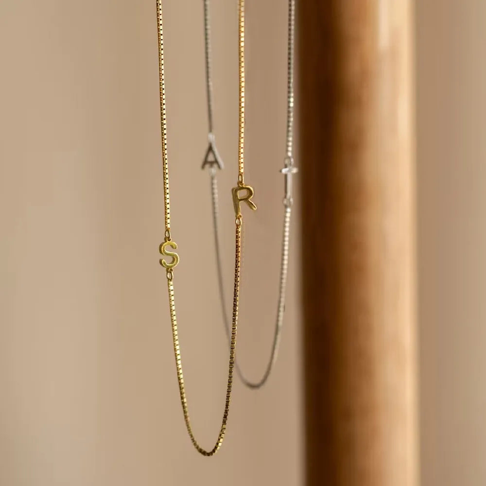 Signature Letter Necklace