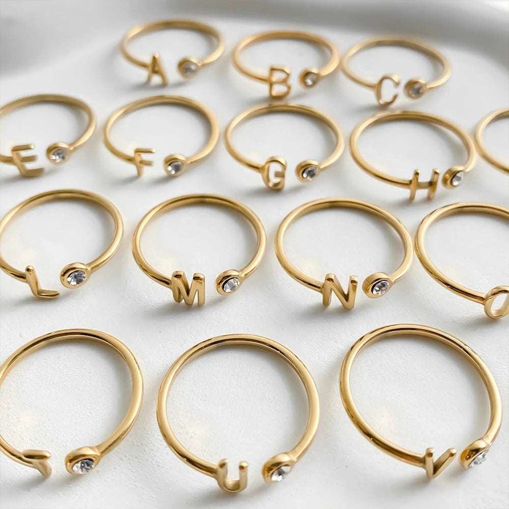 Anel Personalizado com Inicial