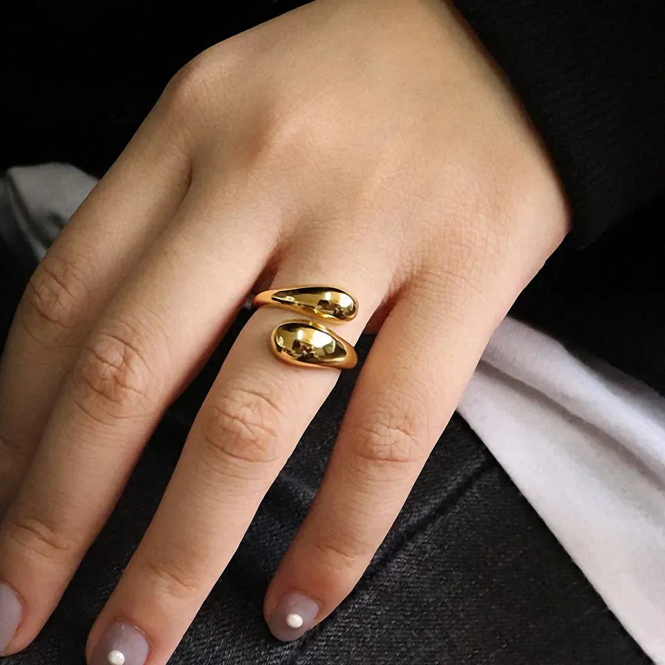 Teardrop Wrap Ring