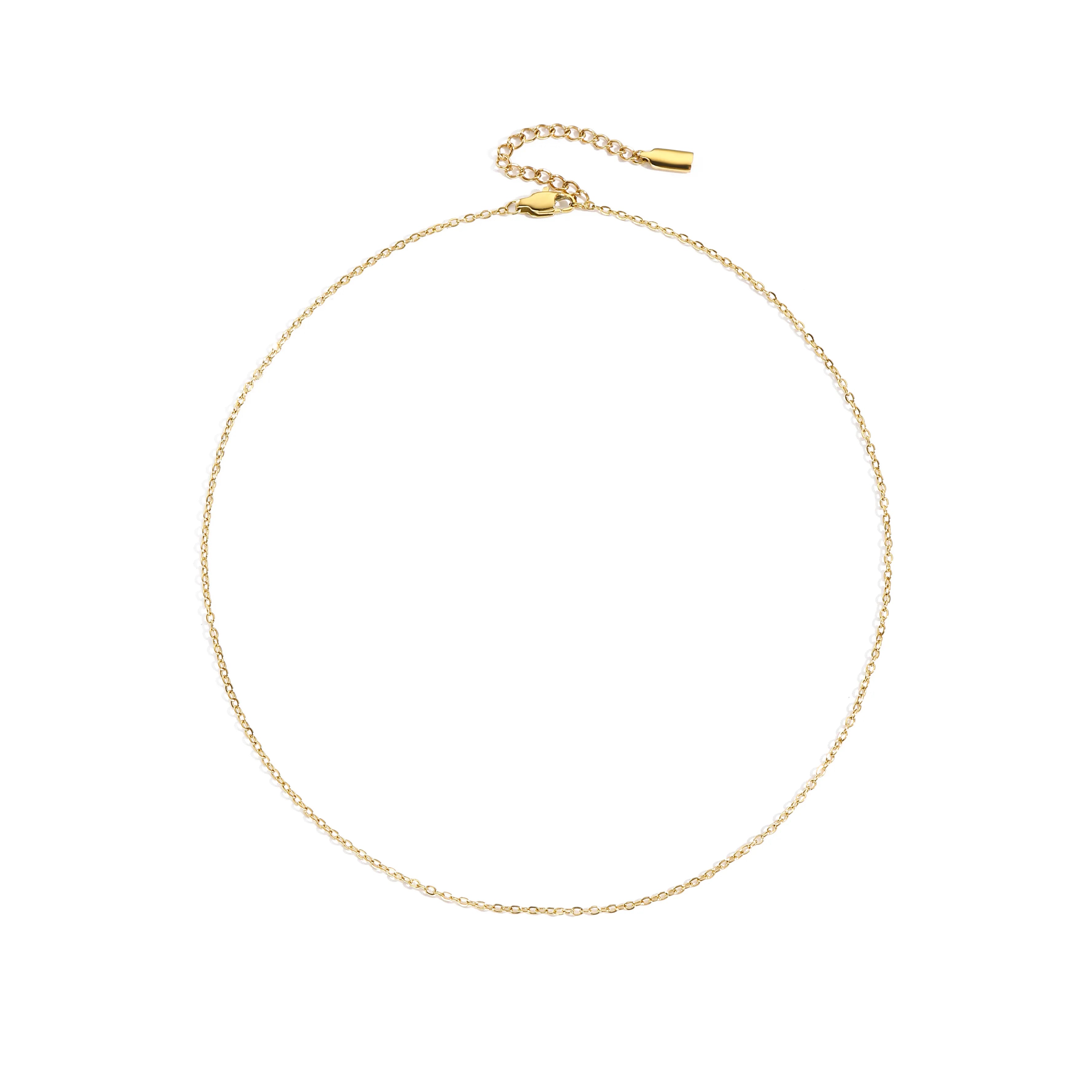 Fine Layer Chain Necklace