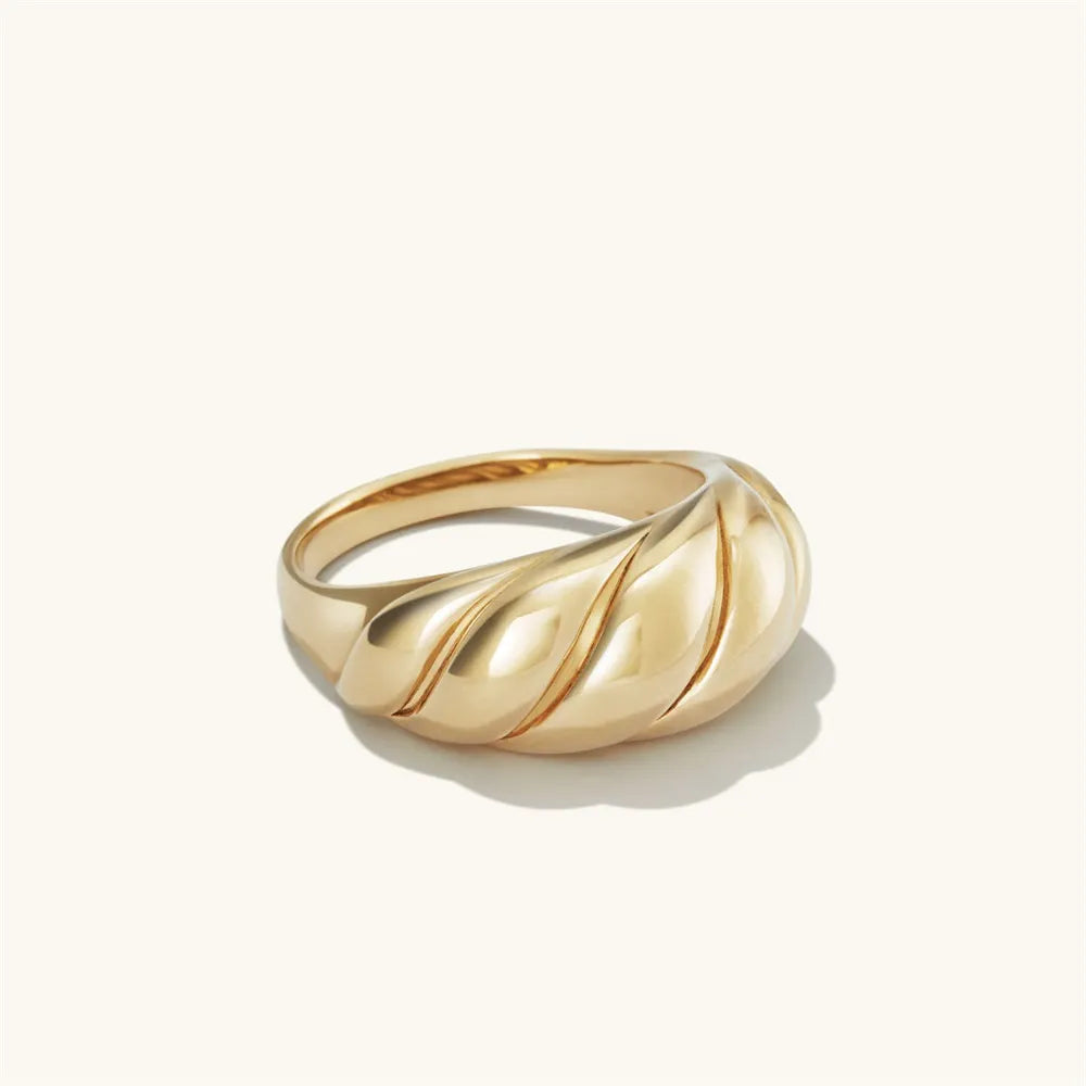 Twisted Dome Ring
