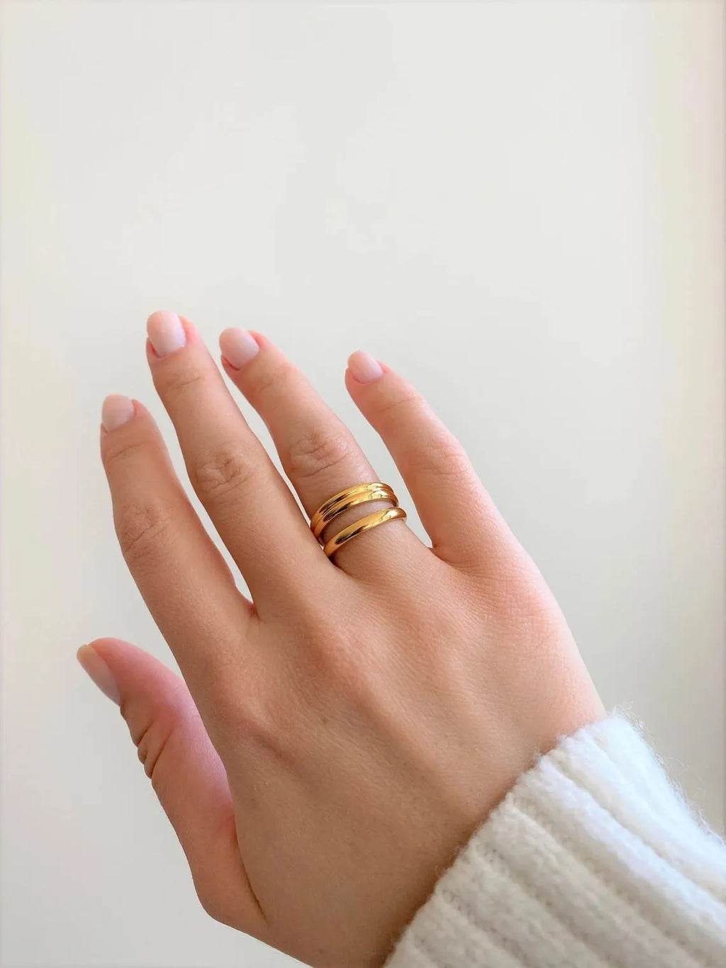 Triple Band Stacking Ring