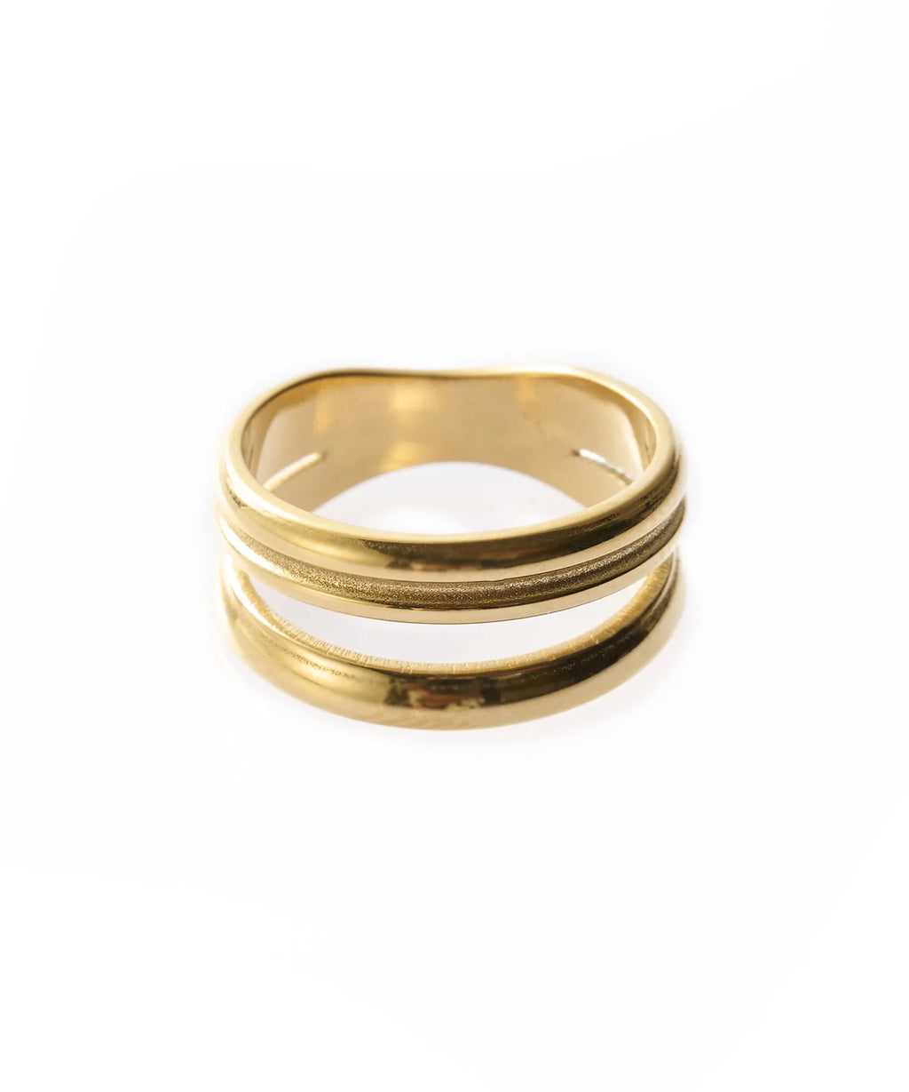 Triple Band Stacking Ring