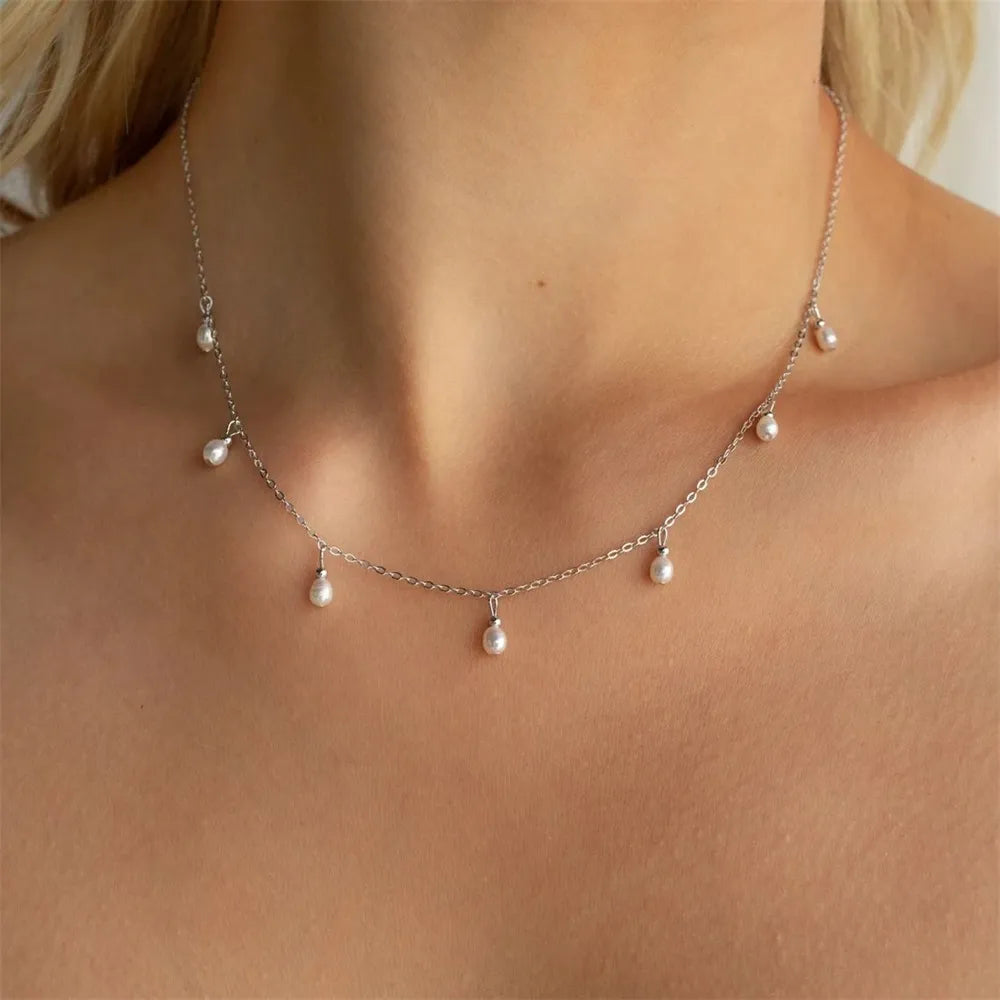 Pearl Drop Necklace