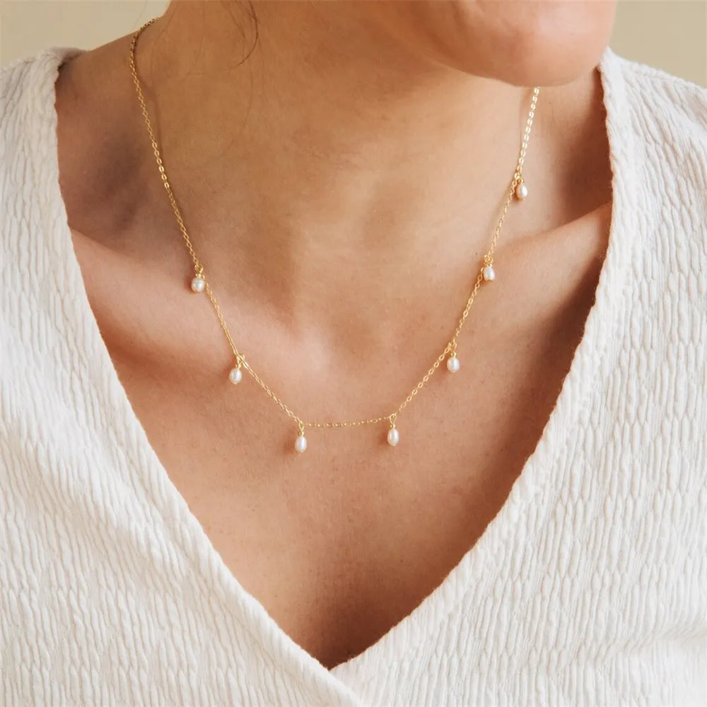 Pearl Drop Necklace