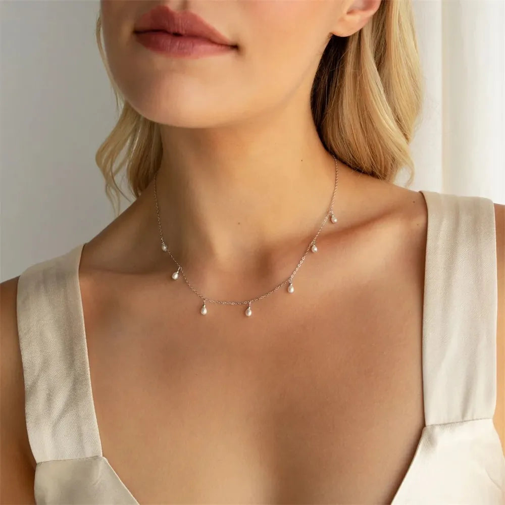 Pearl Drop Necklace