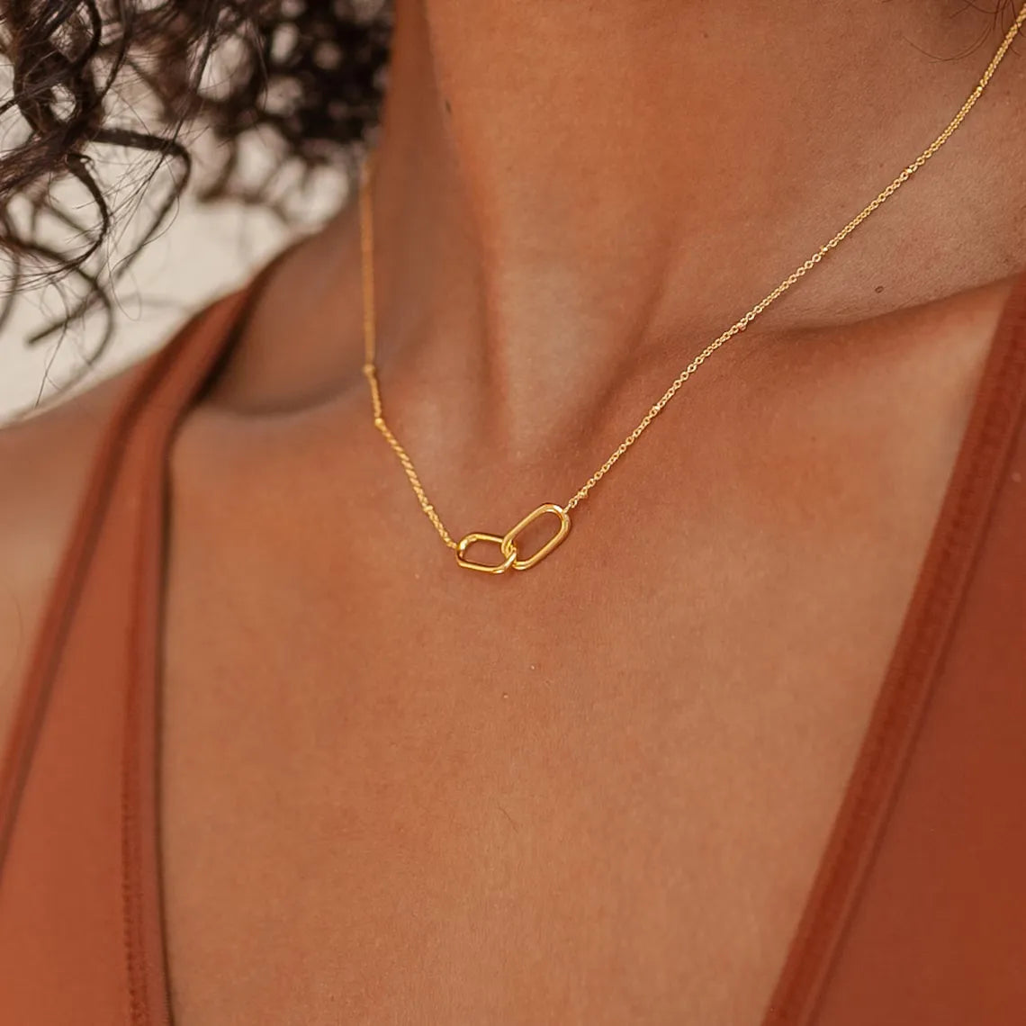 Link Infinity Necklace