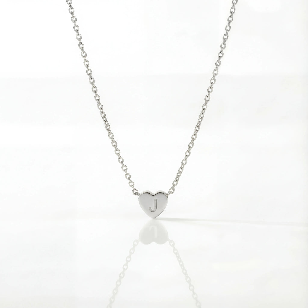 قلادة أولية على شكل قلب فردي مخصصة
