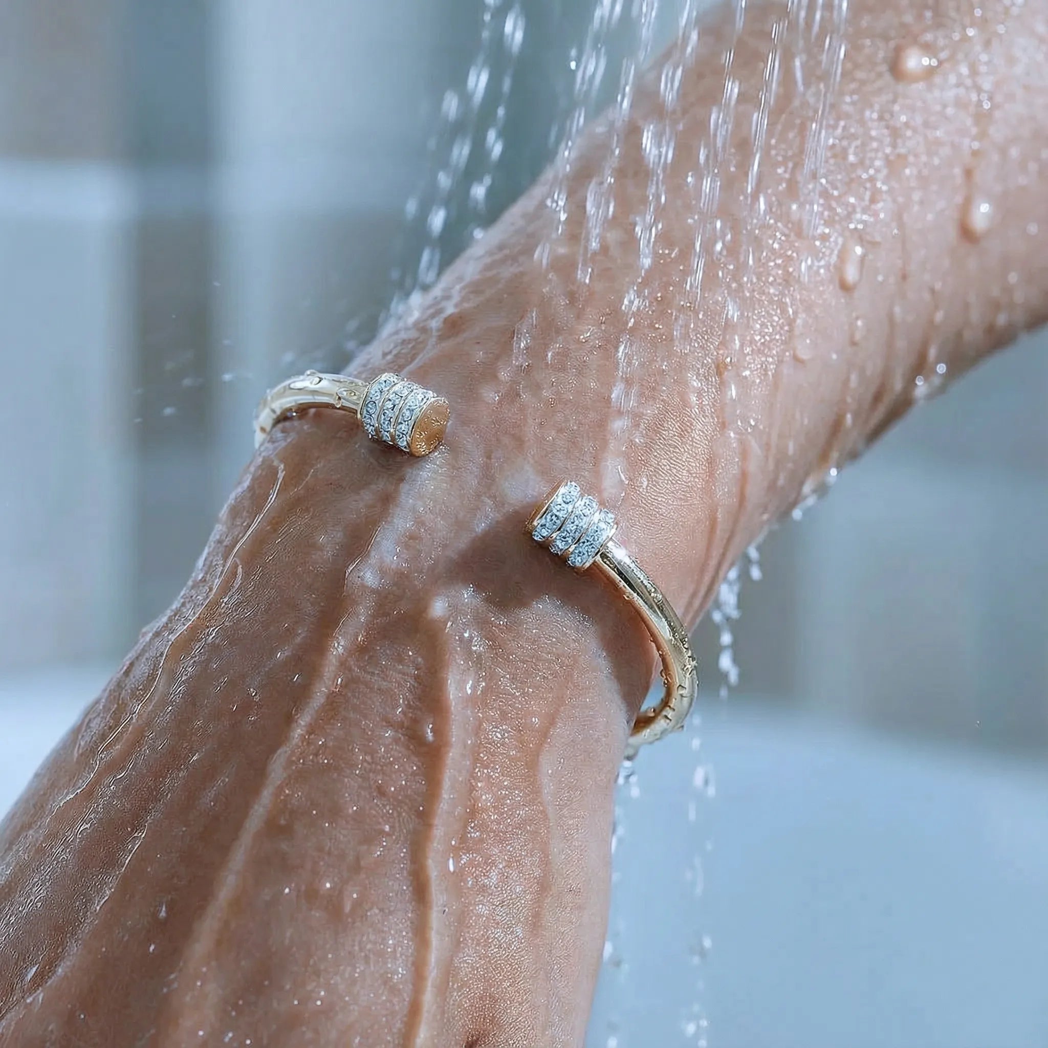 Lumé Pavé Cuff Bracelet