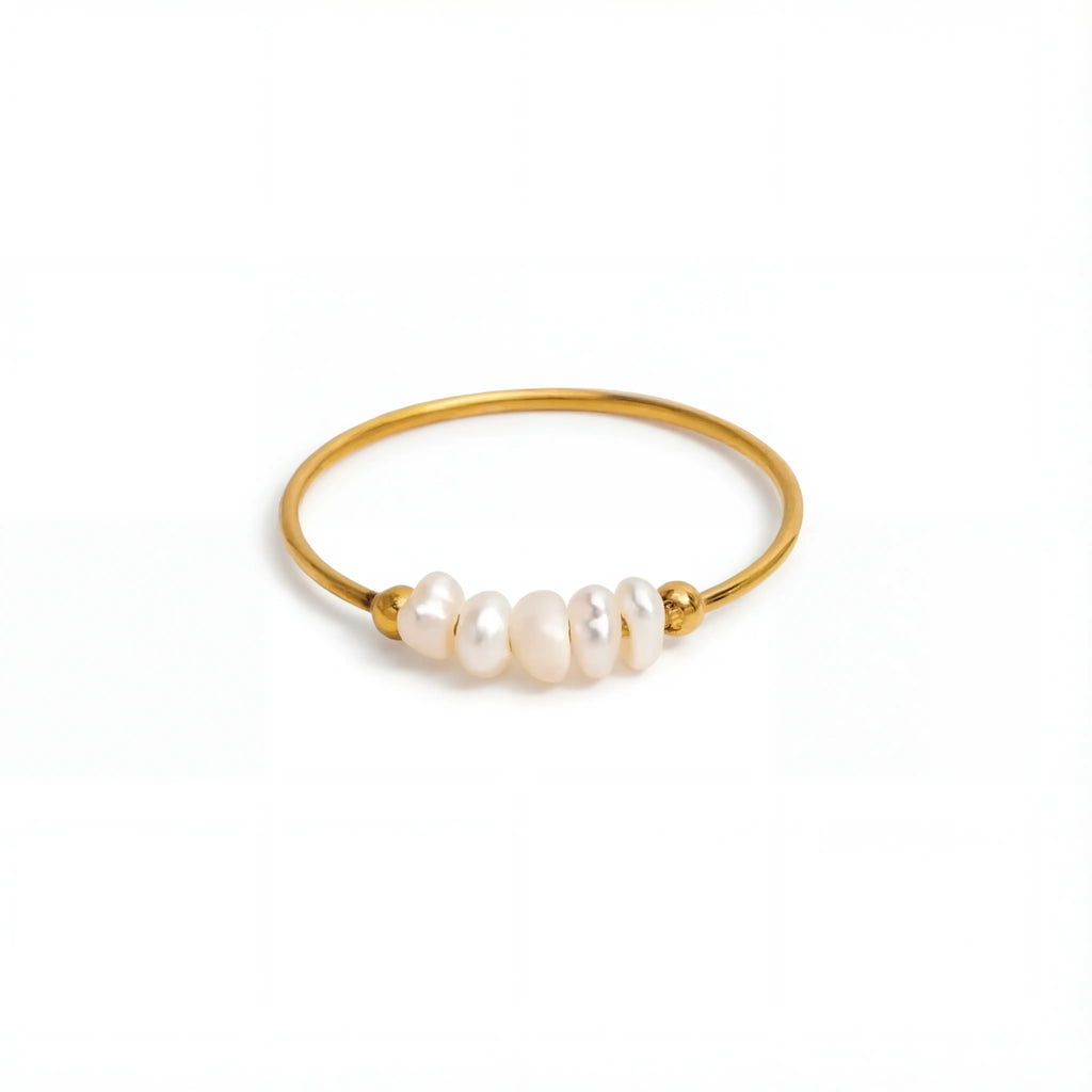 Anel de Pérola de Água Doce